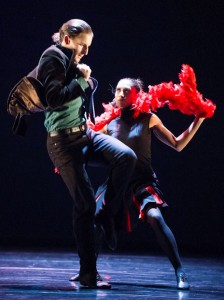 Rambert – Stephen Wright and Estela Merlos in Rooster — Photo by Tristram Kenton