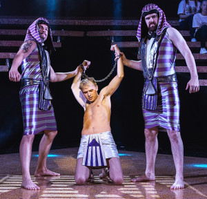 Joseph and the Amazing Technicolor Dreamcoat – Lloyd Daniels as Joseph – credit Darren Bell