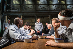 The Shawshank Redemption – Ian Kelsey and the cast of The Shawshank Redemption Slider – Photo credit Mark Yeoman