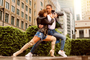 Vincent Simone & Flavia Cacace star in Tango Moderno. Photo by Hugo Glendinning (denim)