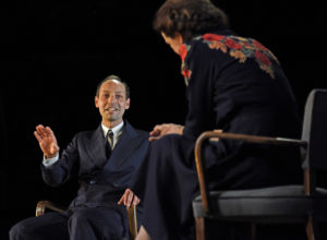 Copenhagen – Philip Arditti (Werner Heisenberg), Haydn Gwynne (Margrethe Bohr) – Photo credit Nobby Clark – (r38)