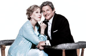 PRIVATE LIVES starring Patricia Hodge as Amanda and Nigel Havers as Elyot – Photo credit John Swannell