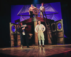 Production photo, Treasure Island, credit- Mark Dawson Photography