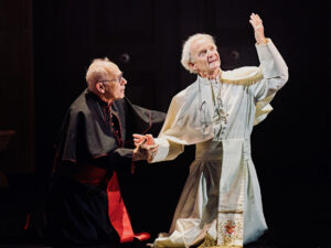 2. The Two Popes – Nicholas Woodeson and Anton Lesser in The Two Popes – Photo by Manuel Harlan-1