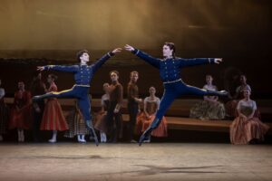 Fernando Carratalá Coloma and Aitor Arrieta in Tamara Rojo’s Raymonda by English National Ballet © Johan Persson