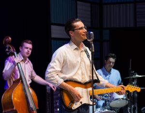 Buddy The Buddy Holly Story – Joe Butcher, AJ Jenks, Josh Haberfield – Photo by Rebecca Need-Menear