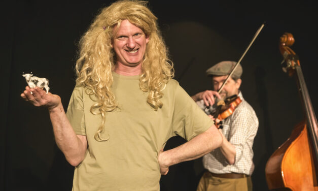 Living Spit’s ‘ONE MAN AND HIS COW’ at BOV Weston Studio