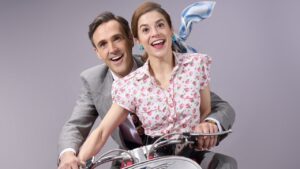 Roman Holiday – Michael D. Xavier as Joe and Rebecca Collingwood as Ann – Photo credit Seamus Ryan