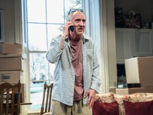 I’m Sorry Prime Minister, I Can’t Quite Remember – Christopher Bianchi as Jim Hacker – Photo credit Alex Tabrizi
