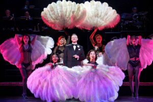 CHICAGO. Kevin Clifton (Billy Flynn) and Company. Photo Paul Coltas