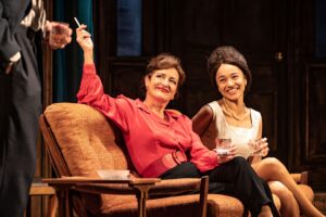 Katy Stephens and Leah Haile – Oxford Playhouse Production Who’s Afraid of Virginia Woolf – photo Craig Fuller